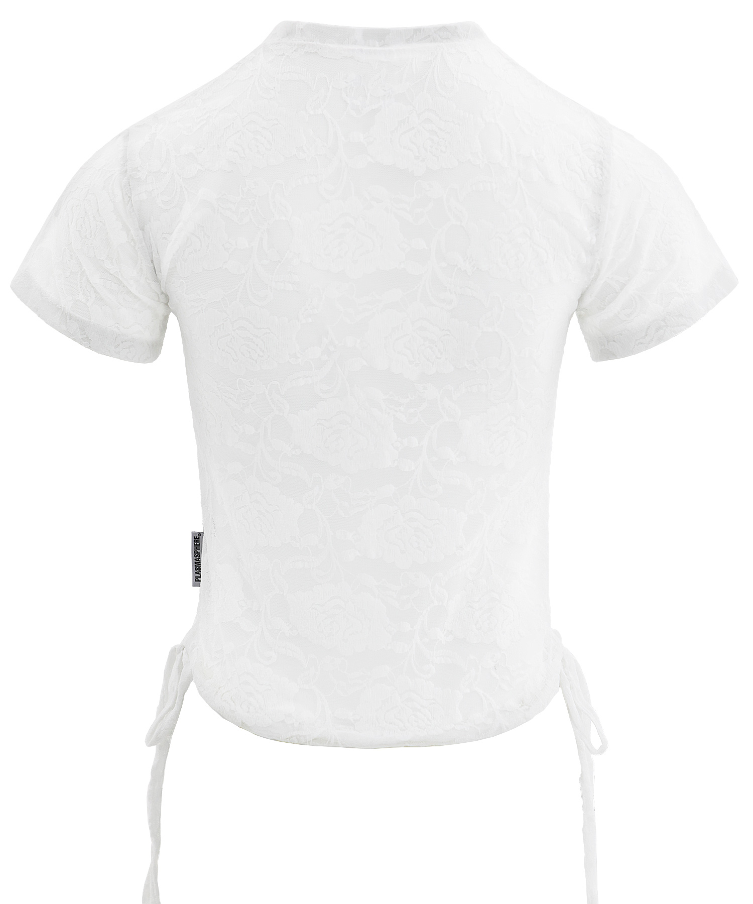 LACE T-SHIRT IN WHITE